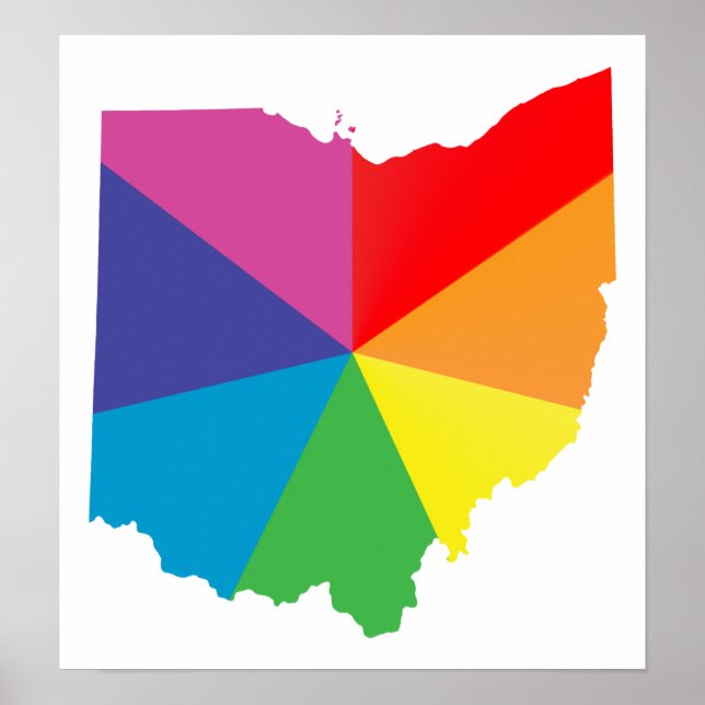 Póster orgullo ohio. (Frente)