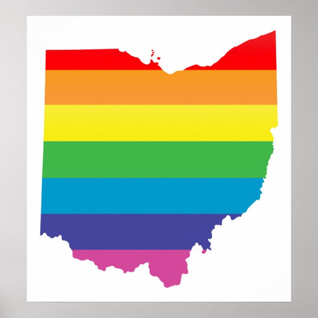 Póster orgullo ohio. (Frente)