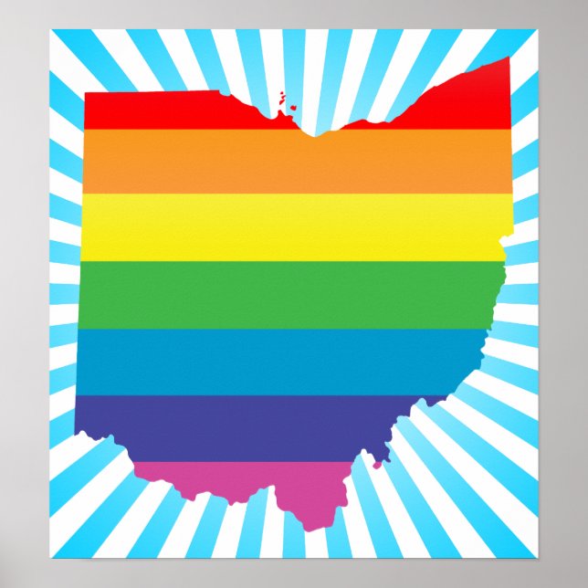 Póster orgullo ohio. (Frente)