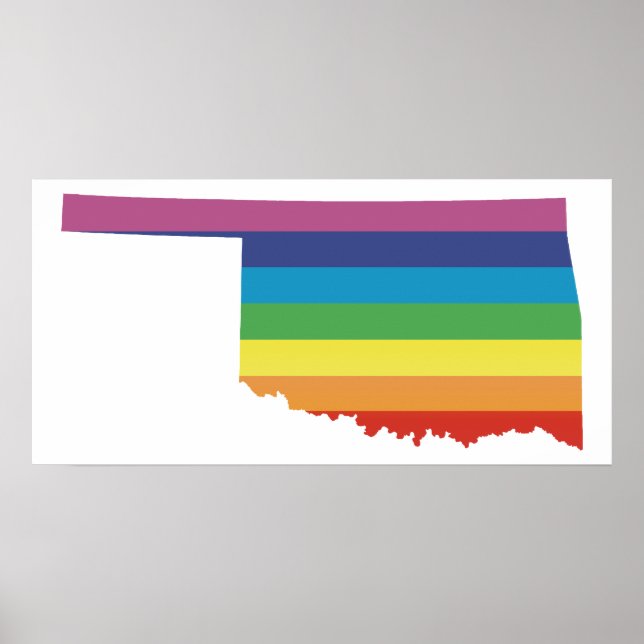 Póster orgullo oklahoma. (Frente)