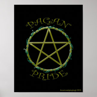 Póster Orgullo pagano