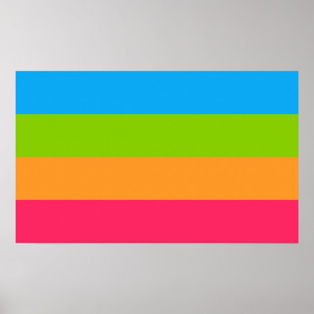 Póster Orgullo panoromántico (Frente)