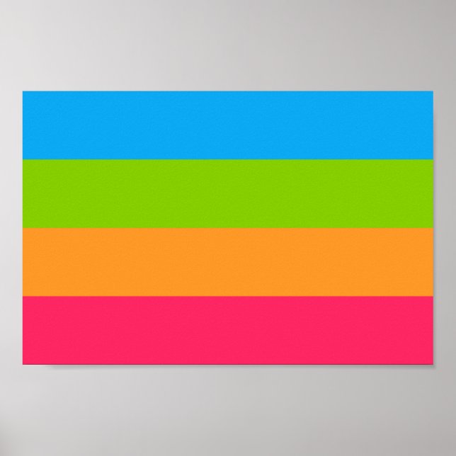 Póster Orgullo Panoromántico (Frente)