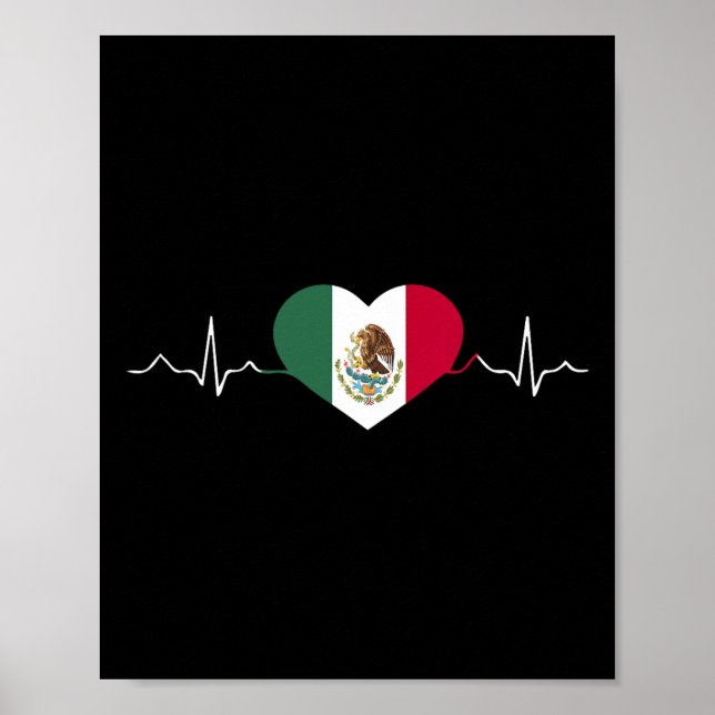 Póster Orgullo por el Día de la Independencia Mexicana (Frente)