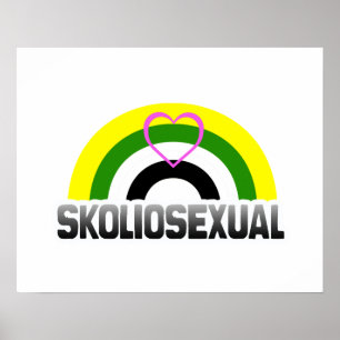 Póster Orgullo skoliosexual