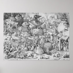 Póster Orgullo (Superbia), los siete pecados mortales