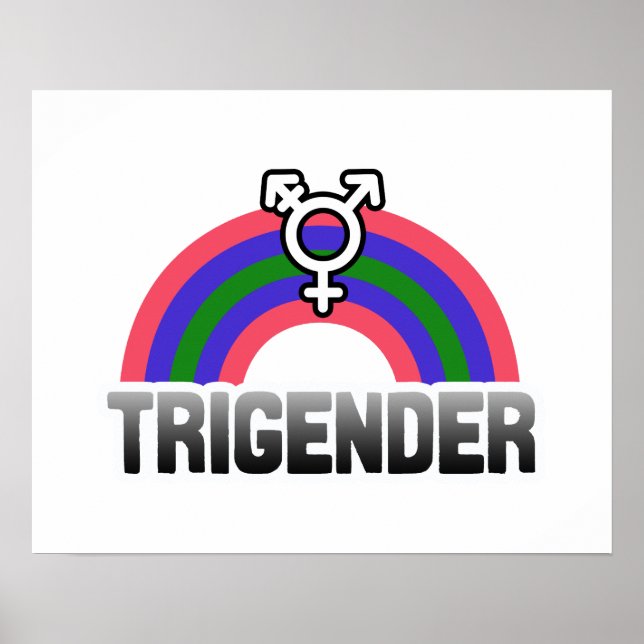 Póster Orgullo Trigénero (Frente)