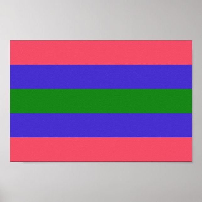 Póster Orgullo Trigénero (Frente)