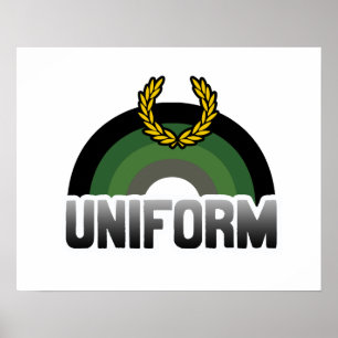 Póster Orgullo Uniforme