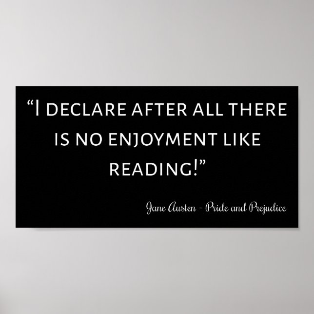 Póster Orgullo y prejuicio III (Frente)