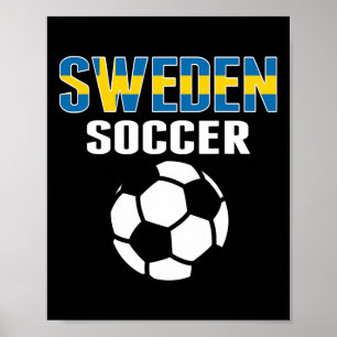 Póster Orgullosa camiseta de aficionados al fútbol de Sue