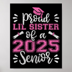 Póster Orgullosa Hermana Lil De Una Camisa Superior De 20