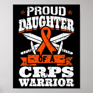 Póster Orgullosa Hija De Un Círculo De Conciencia Del Gue