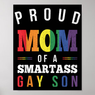 Póster Orgullosa madre de un inteligente hijo gay, Noche