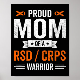 Póster Orgullosa Madre De Un Sobreviviente De La Rsd Crps