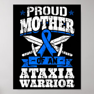 Póster Orgullosa Madre De Una Conciencia De Guerrero Atax