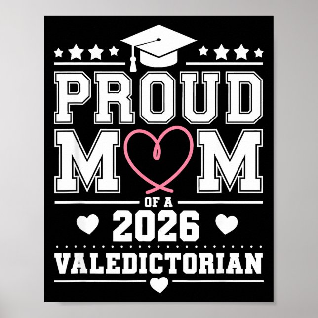 Póster Orgullosa madre de una destacada de 2026  (Frente)