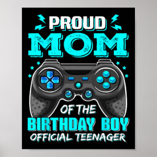 Póster Orgullosa Mamá Videojuego Oficial Adolescente Cump