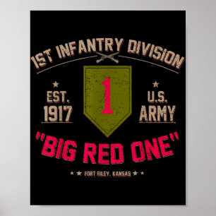 Póster Orgullosa Primera División de Infantería Veteranos