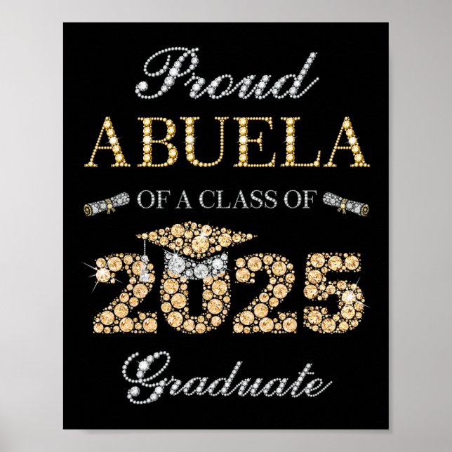 Póster Orgulloso Abuso De Un Licenciado De Cl De 2025 (Frente)