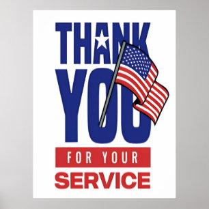 Póster Orgulloso de honrar a los veteranos de Estados Uni