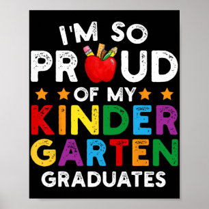 Póster Orgulloso De Mi Graduación De Graduado De Prisión