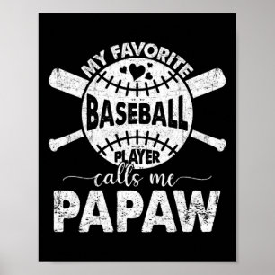 Póster Orgulloso De Ser Llamado Papaw Mi Vendedor Favorit