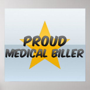Póster Orgulloso Facturador Médico