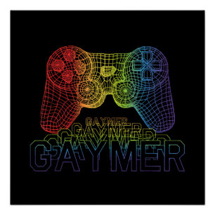 Póster Orgulloso Gaymer, Gay Pride Gaming