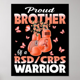 Póster Orgulloso Hermano De Un Guerrero De Rsd Crps Conci