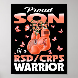 Póster Orgulloso Hijo De Un Guerrero De Rsd Boxing De Con