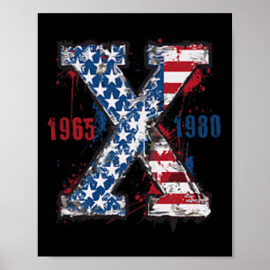 Póster Orgulloso Miembro De Tus Sentimientos Gen X Eeuu 4