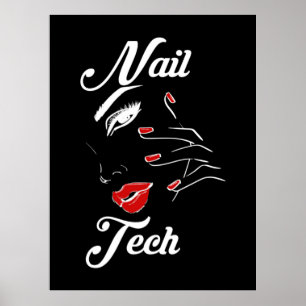 Póster Orgulloso Nail Tech