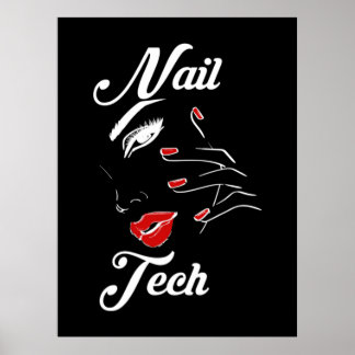 Póster Orgulloso Nail Tech
