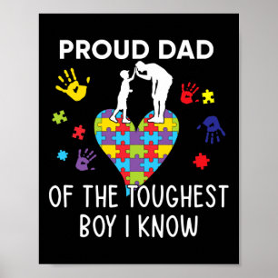 Póster Orgulloso Padre Del Niño Más Difícil Que Conozco A