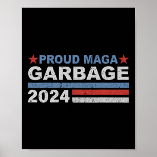 Póster Orgulloso partidario de Trump