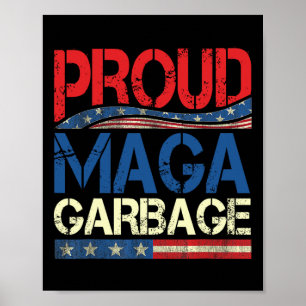Póster Orgulloso partidario de Trump