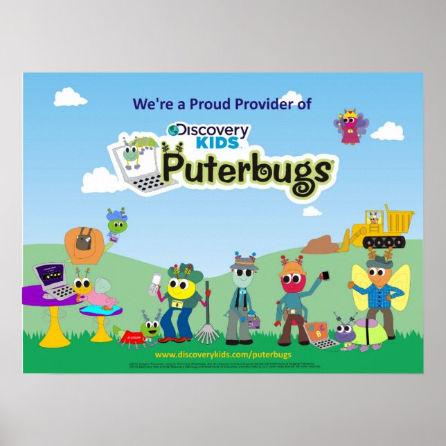 Póster Orgulloso proveedor de niños de descubrimiento Put (Frente)