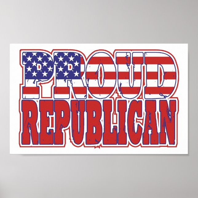 Póster Orgulloso representante (Frente)