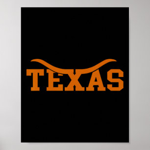Póster Orgullosos diseñadores de Texas para Adultos Unive