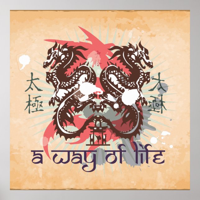 Póster Oriental (Frente)