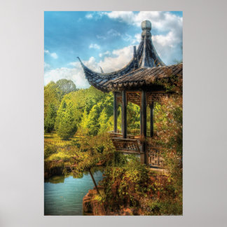 Póster Oriental - De un cuento de hadas chino