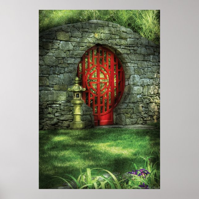 Póster Oriental - La puerta de la Luna (Frente)