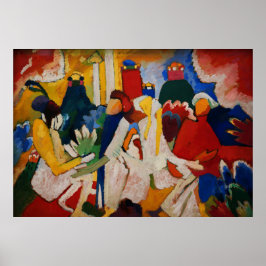 Póster Oriental por Wassily Kandinsky