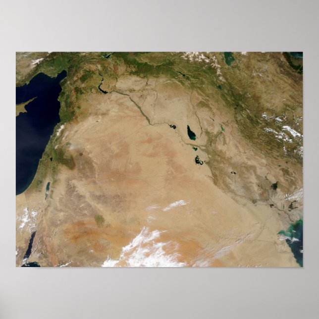 Póster Oriente Medio (Frente)