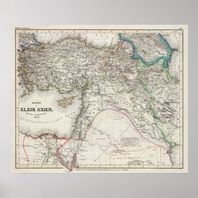 Póster Oriente Medio (Frente)