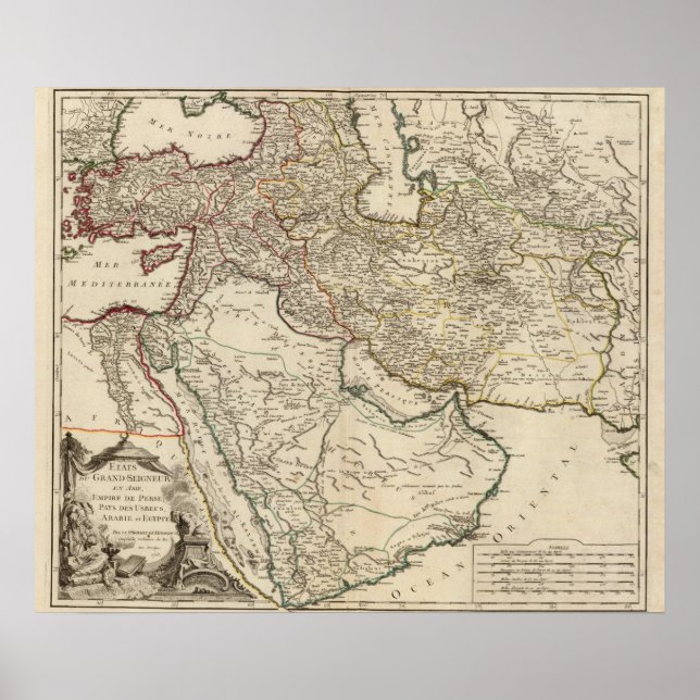 Póster Oriente Medio 2 (Frente)