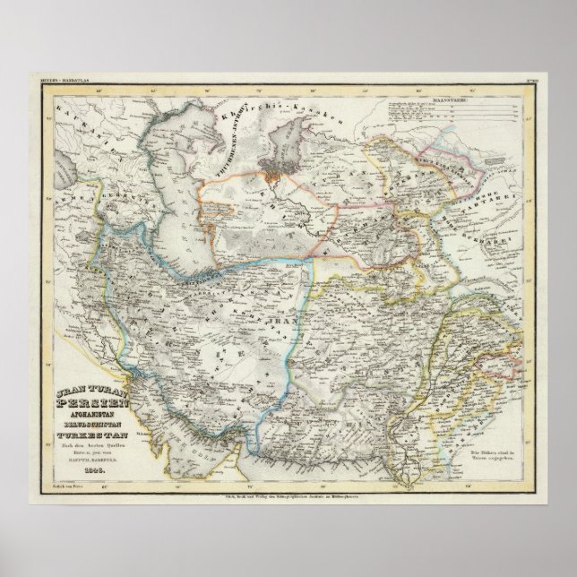 Póster Oriente Medio, Afganistán (Frente)