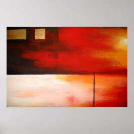 Póster Original Abstract Painting Art Poster Modern