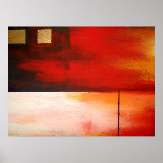 Póster Original Abstract Painting Art Poster Modern (Frente)